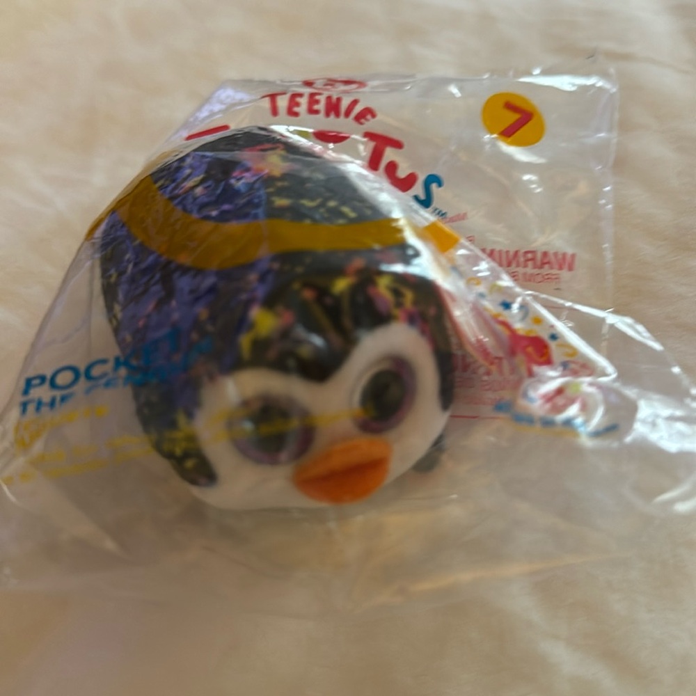 2019 Happy Meal Teeny TY Pocket The Penguin celebrating 40 years of happiness